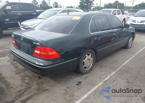 2002 Lexus Ls 430 430 из США, поврежденный, VIN JTHBN30F920065673